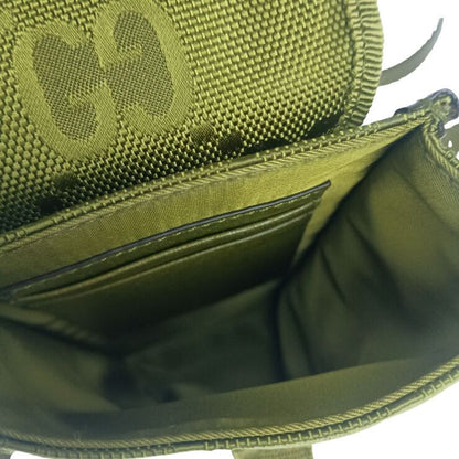 Gucci Shoulder Bag Off the Grid Khaki GG Nylon — view 8