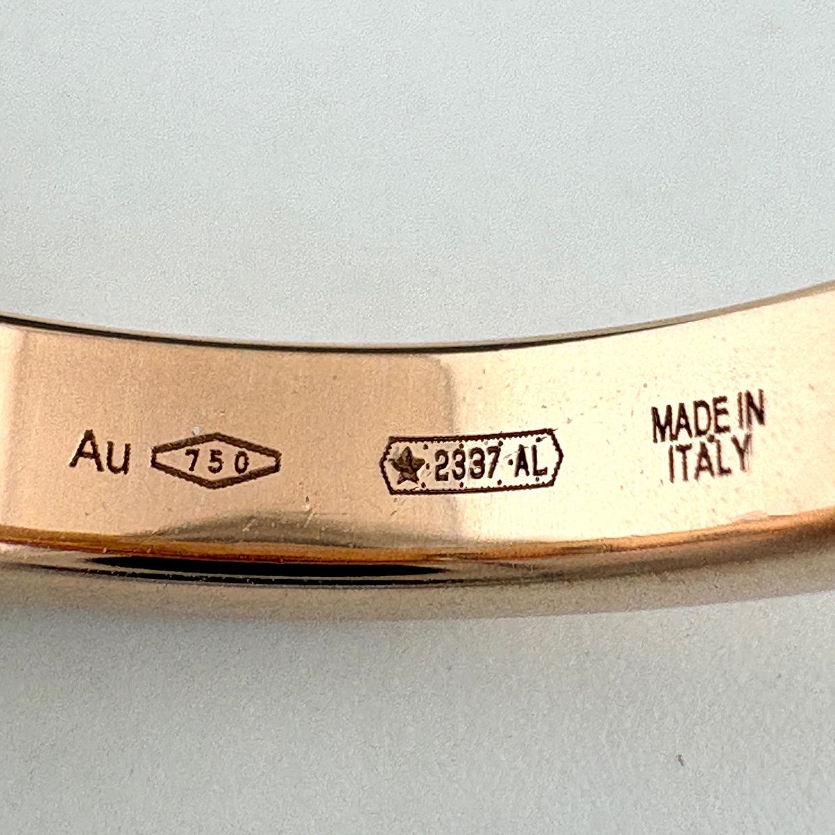 Bvlgari Marry Me Pink Gold Ring Melee Diamond — view 8