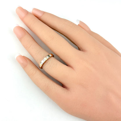 Bvlgari Marry Me Pink Gold Ring Melee Diamond — view 6