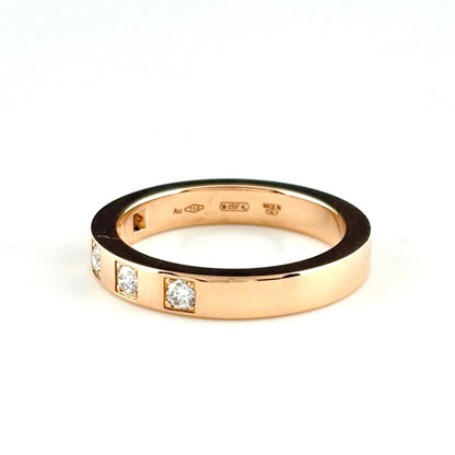 Bvlgari Marry Me Pink Gold Ring Melee Diamond — view 4