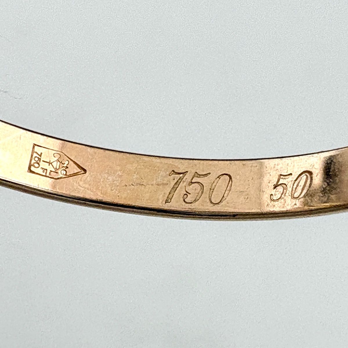 Cartier Trinity Yellow Gold Pink White Ring Three Color — view 5