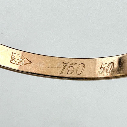 Cartier Trinity Yellow Gold Pink White Ring Three Color — view 5