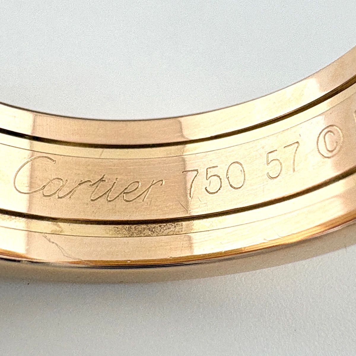 Cartier C2 Pink Gold Ring — view 6