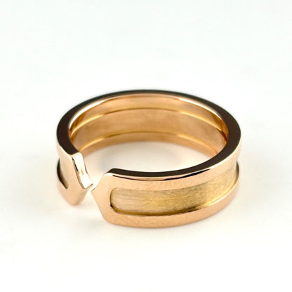 Cartier C2 Pink Gold Ring — view 2