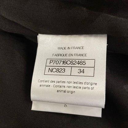 Chanel Rider's Jacket S Dark Brown — view 4