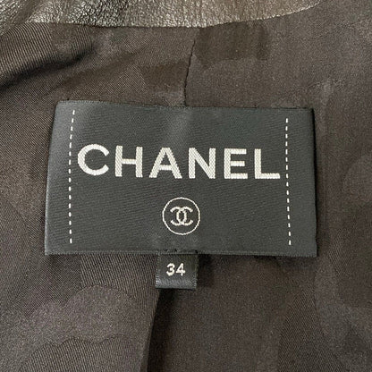 Chanel Rider's Jacket S Dark Brown — view 3