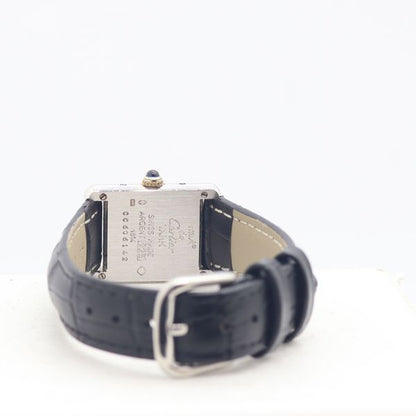 Cartier Must Tank White Dial Watch — view 4