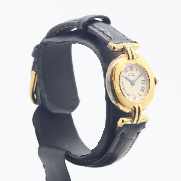 Cartier Must Colisee 925 Sterling Silver Ivory Dial Watch — view 2