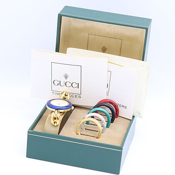Gucci Change Bezel White Dial Watch — view 5