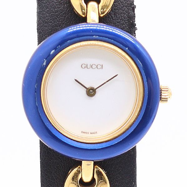 Gucci Change Bezel White Dial Watch