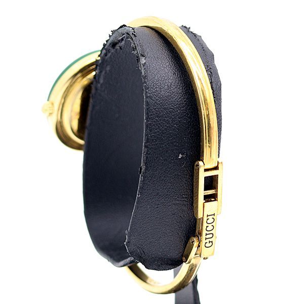 Gucci Change Bezel White Dial Bangle Watch — view 3