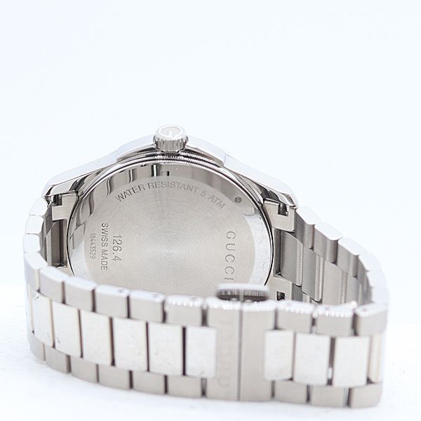 Gucci G-Timeless 126.4 Date Black Dial Watch — view 4