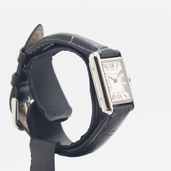 Cartier Tank Must Silver Dial Watch — view 2