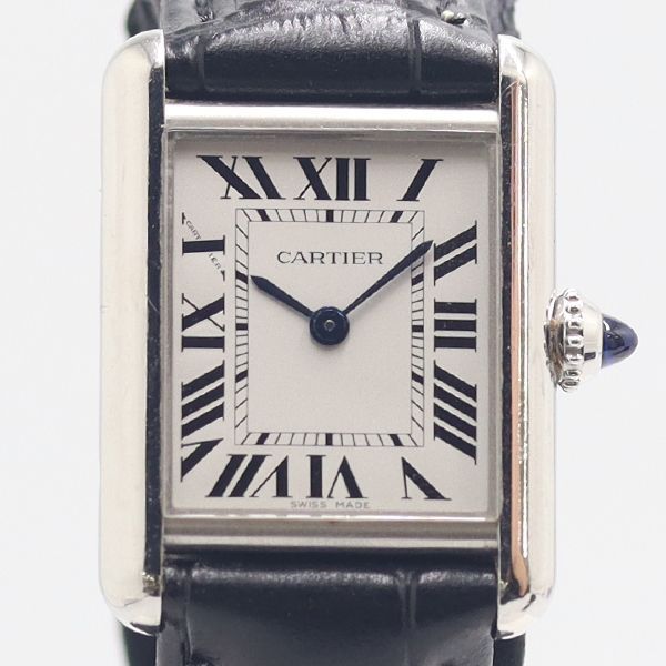 Cartier Tank Must Silver Dial Watch