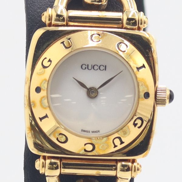 Gucci White Shell Dial Watch
