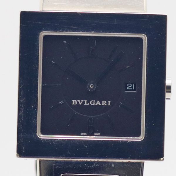Bvlgari Bulgari Quadrato Black Dial Watch