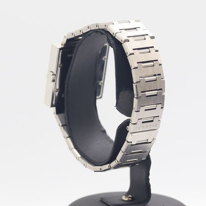 Bvlgari Bulgari Quadrato Black Dial Watch — view 3