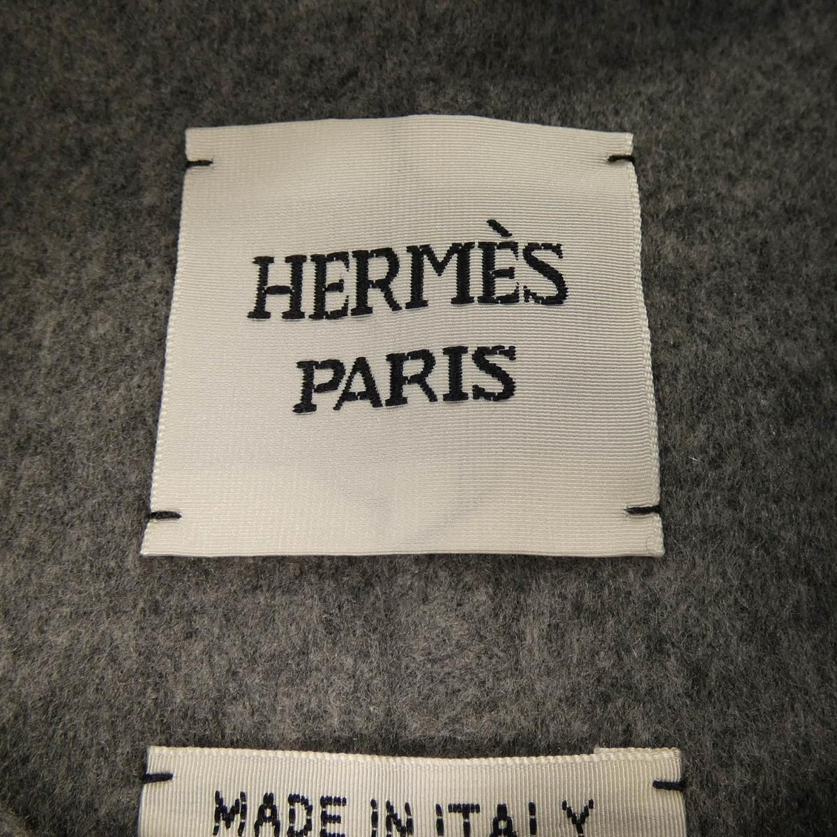 Hermes Double Face Clou de Selle Lambskin Button Jacket — view 4