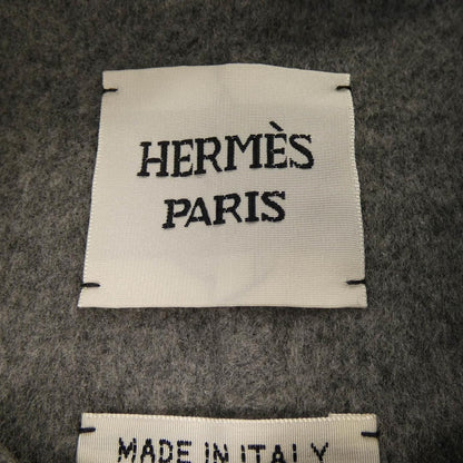 Hermes Double Face Clou de Selle Lambskin Button Jacket — view 4