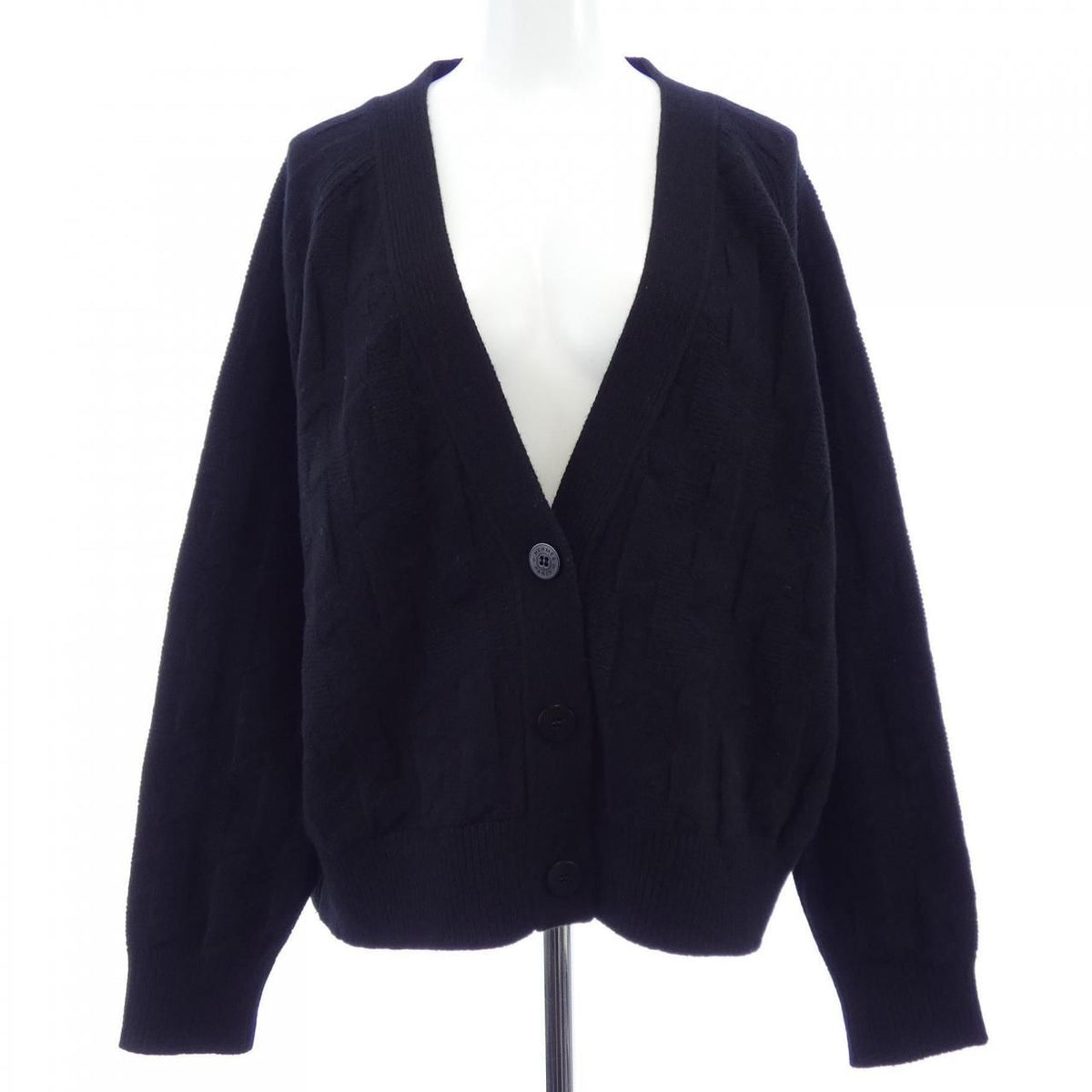 Hermes H Motif Corozo Button Cardigan