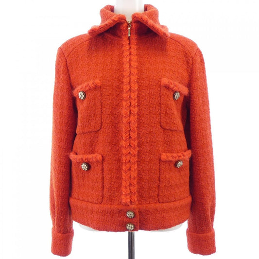 Chanel 19K Jacket Red