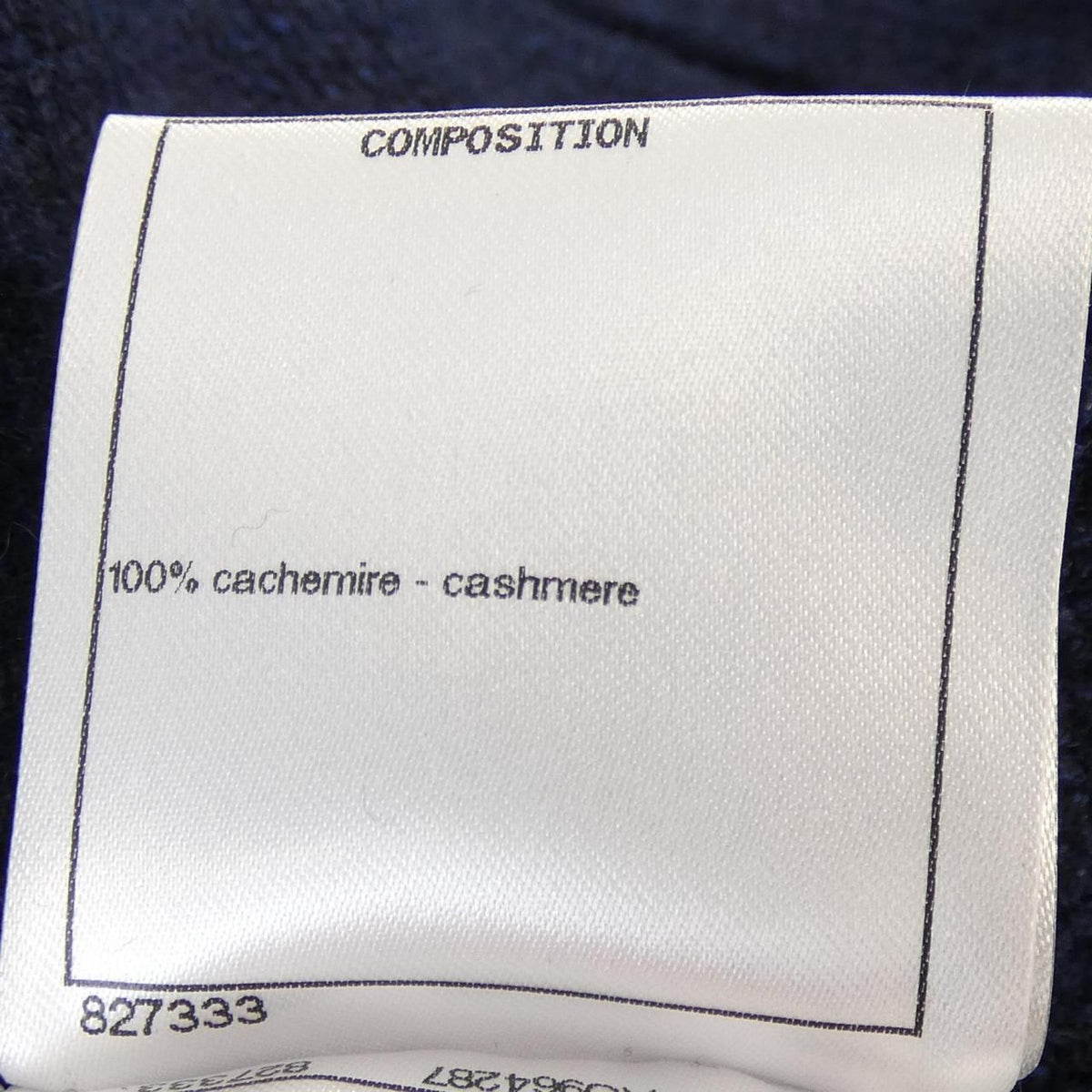 Chanel Coat Navy — view 3
