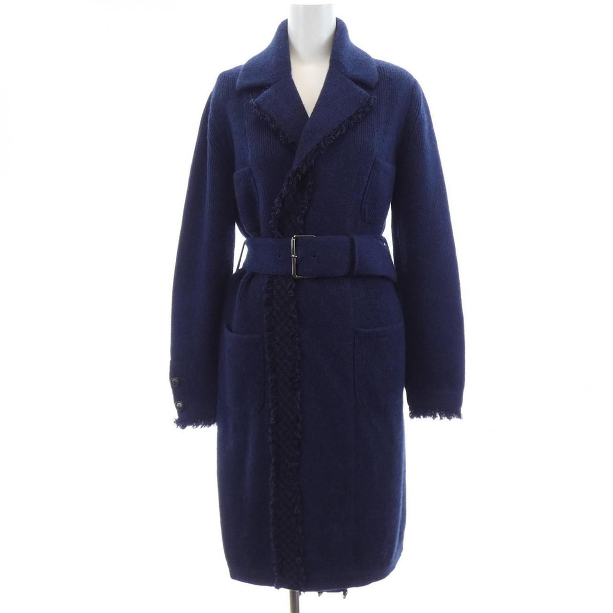 Chanel Coat Navy