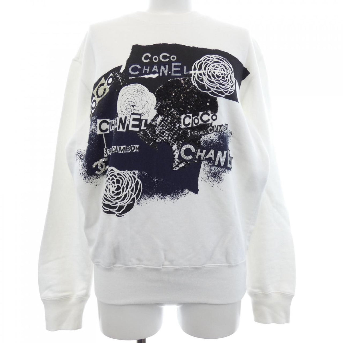 Chanel 20P Sweatshirt White