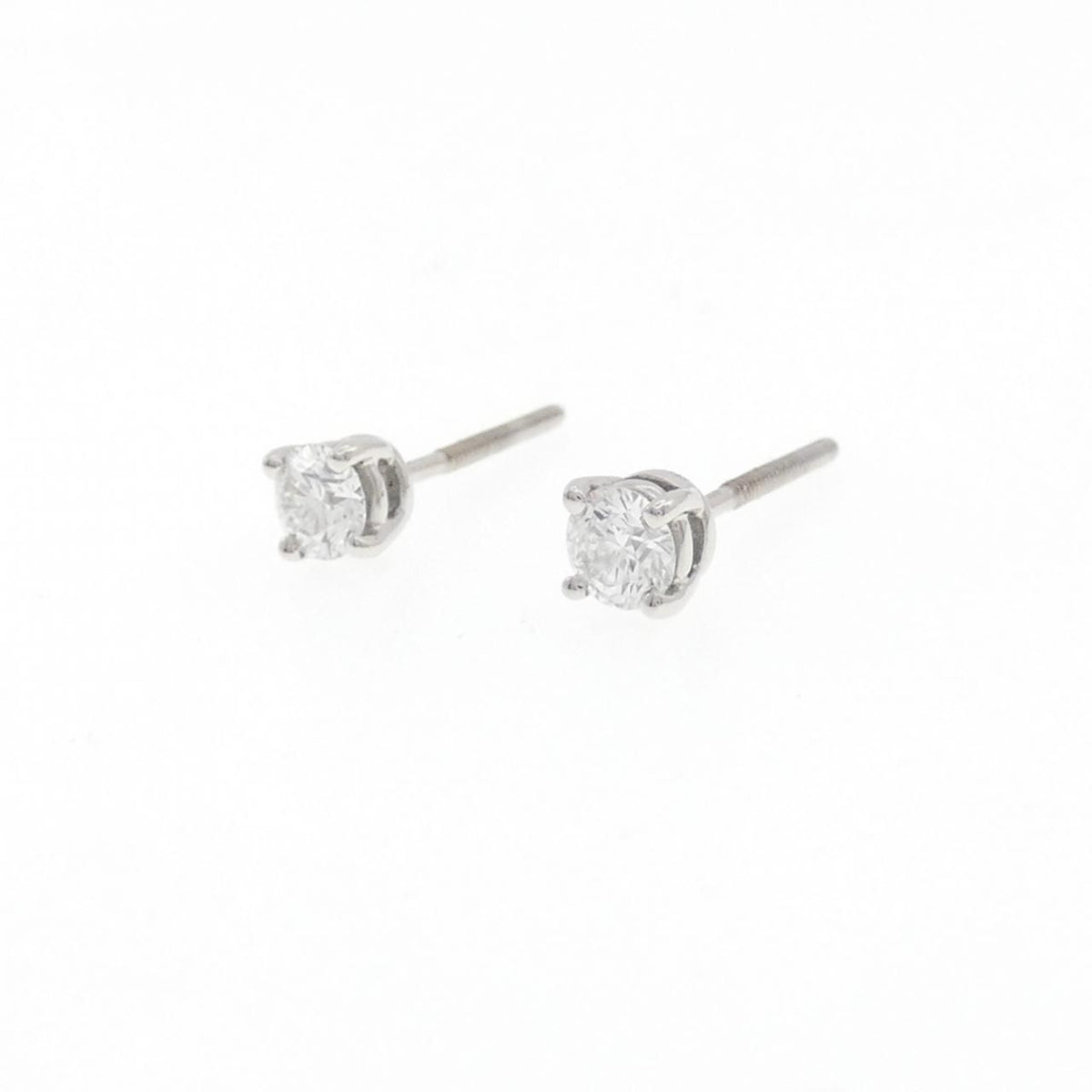 Tiffany & Co Solitaire Earrings — view 2