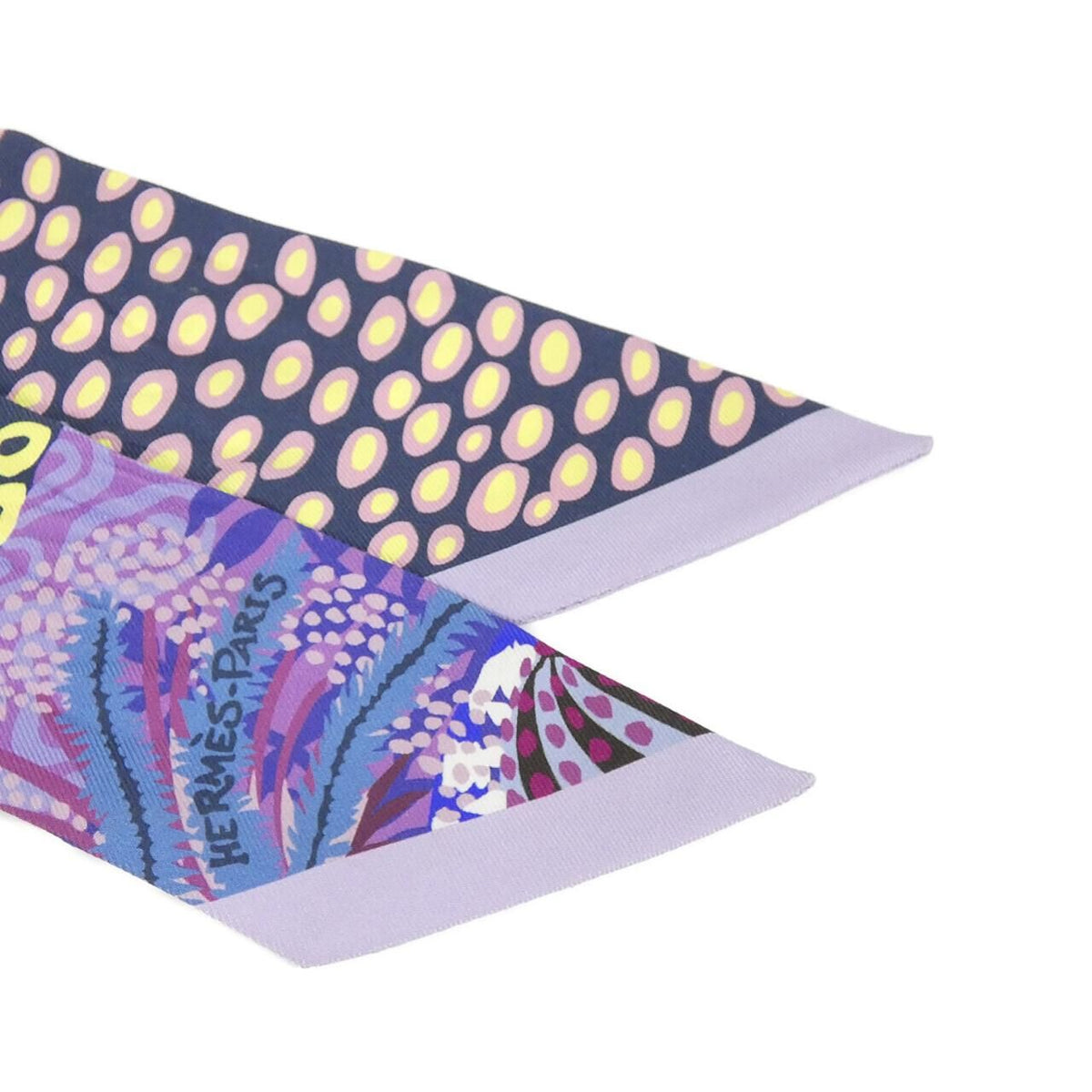Hermes Twilly Scarf Purple — view 2