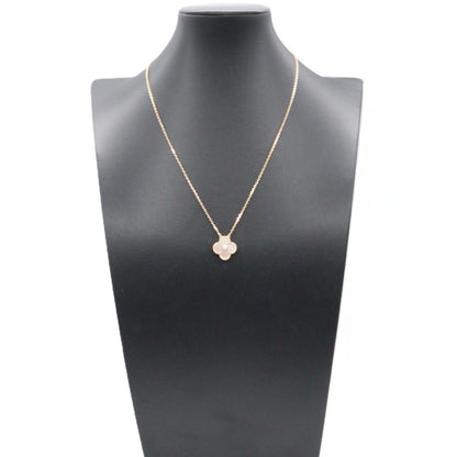 Van Cleef & Arpels Necklace Vintage Alhambra Mother of Pearl 41.5 18k Pink Gold — view 6