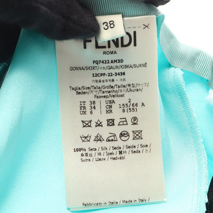 Fendi Skirt Flare Silk — view 4