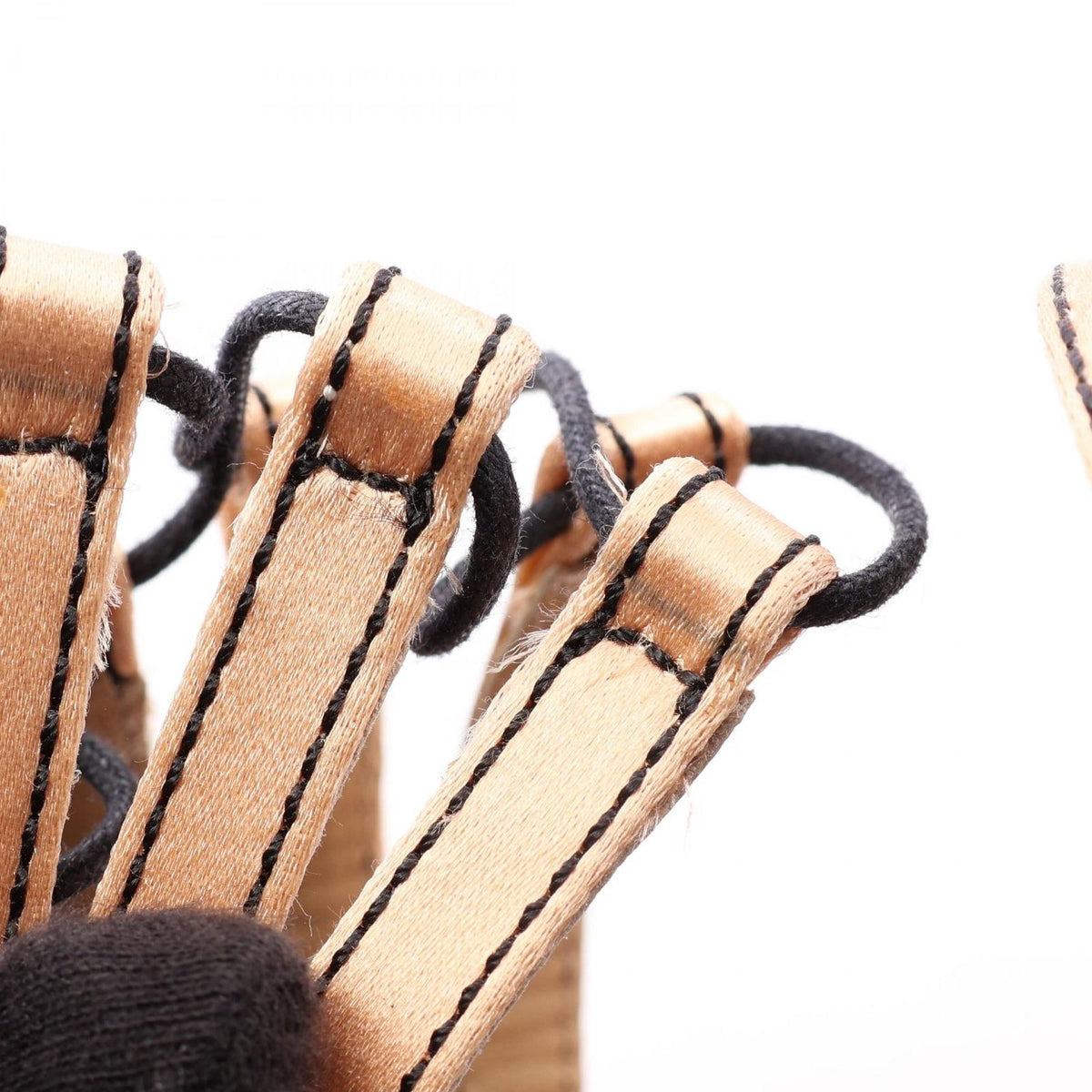 Chanel Mules Lace-up Fabric Sandals — view 7