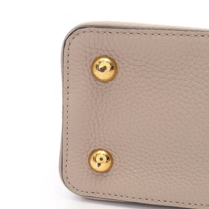 Louis Vuitton Handbag Capucines PM Parnassea Galet 2-Way Leather — view 7