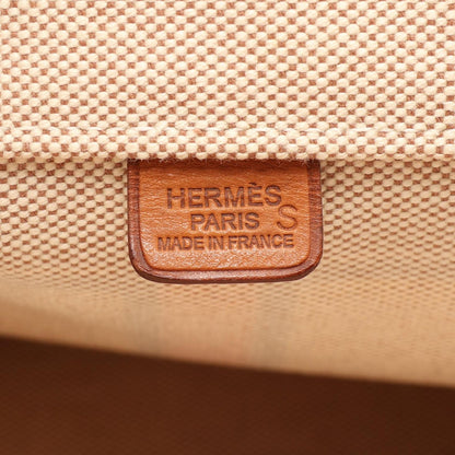 Hermes Tote Bag Steeple 31 Ecru Fauve Canvas Leather — view 4