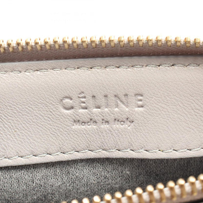 Celine Shoulder Bag Trio Small Gray Leather — view 4