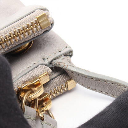 Celine Shoulder Bag Trio Small Gray Leather — view 8