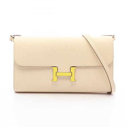 Hermes Shoulder Bag Constance Long to Go Nata Lime