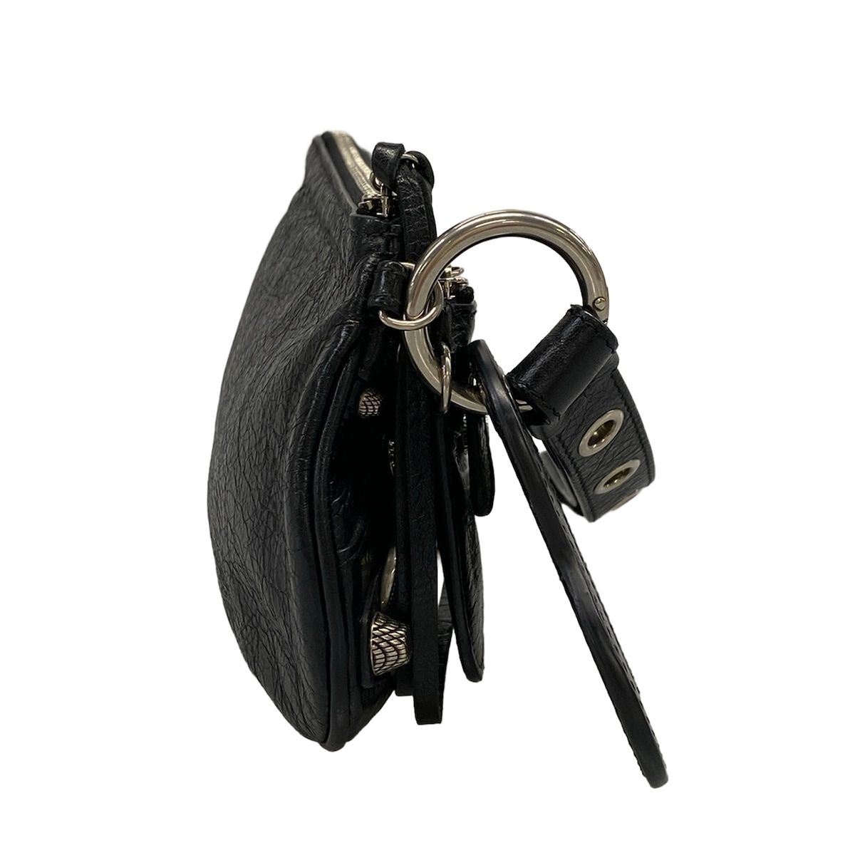Balenciaga Clutch Le Cagole Black Leather — view 2