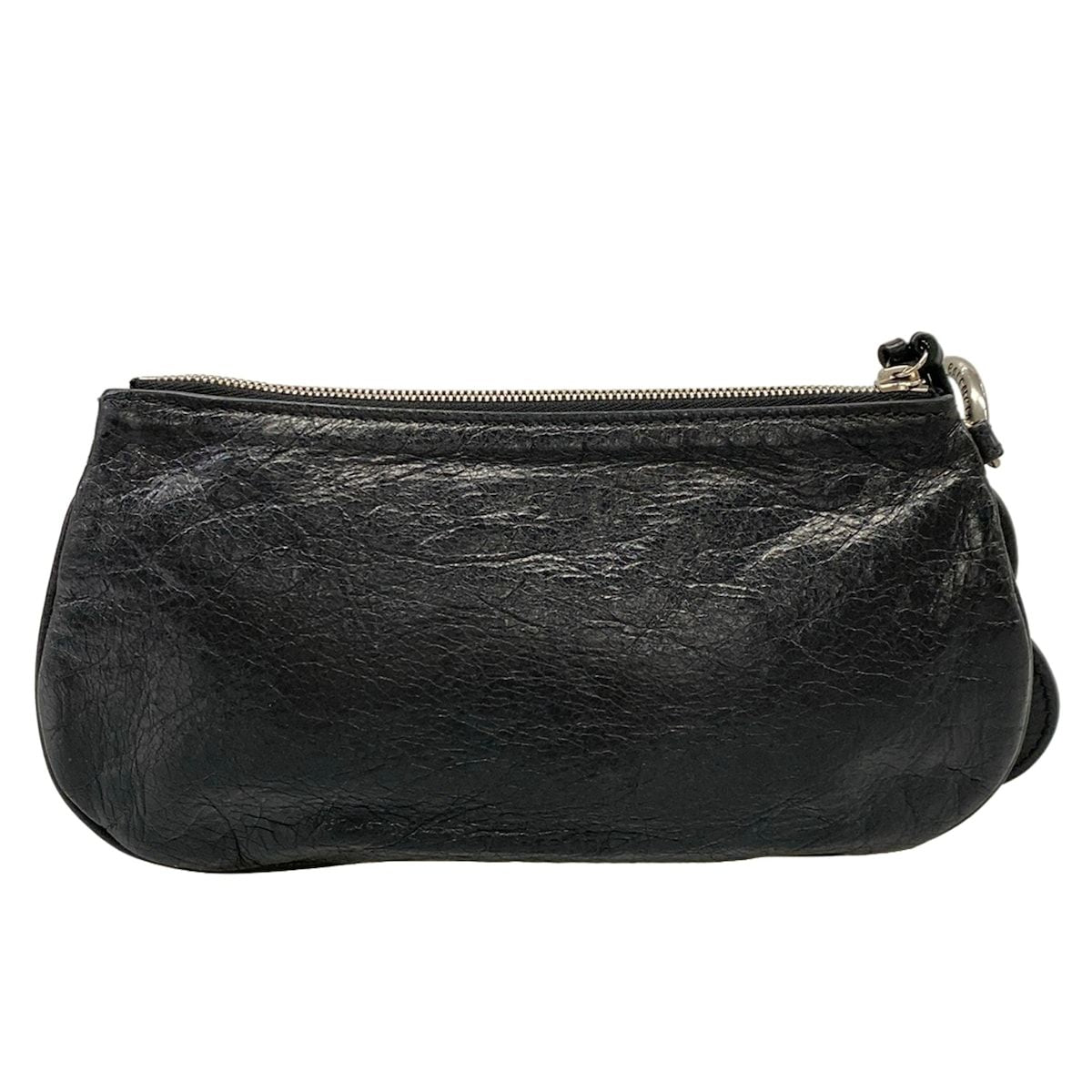Balenciaga Clutch Le Cagole Black Leather — view 3