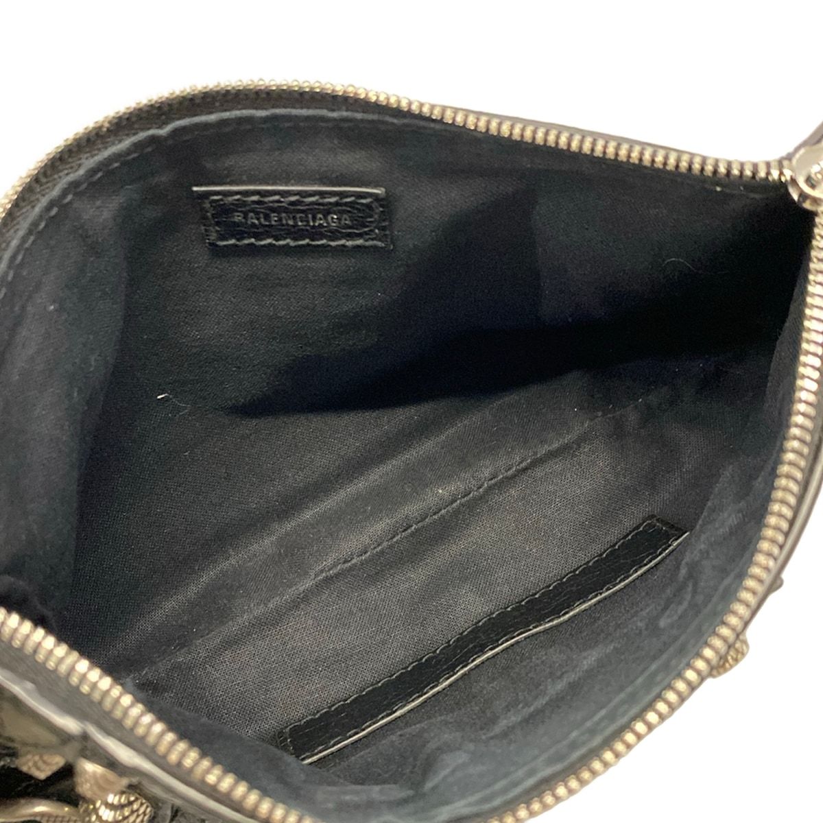 Balenciaga Clutch Le Cagole Black Leather — view 7
