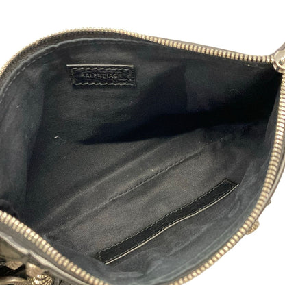 Balenciaga Clutch Le Cagole Black Leather — view 7