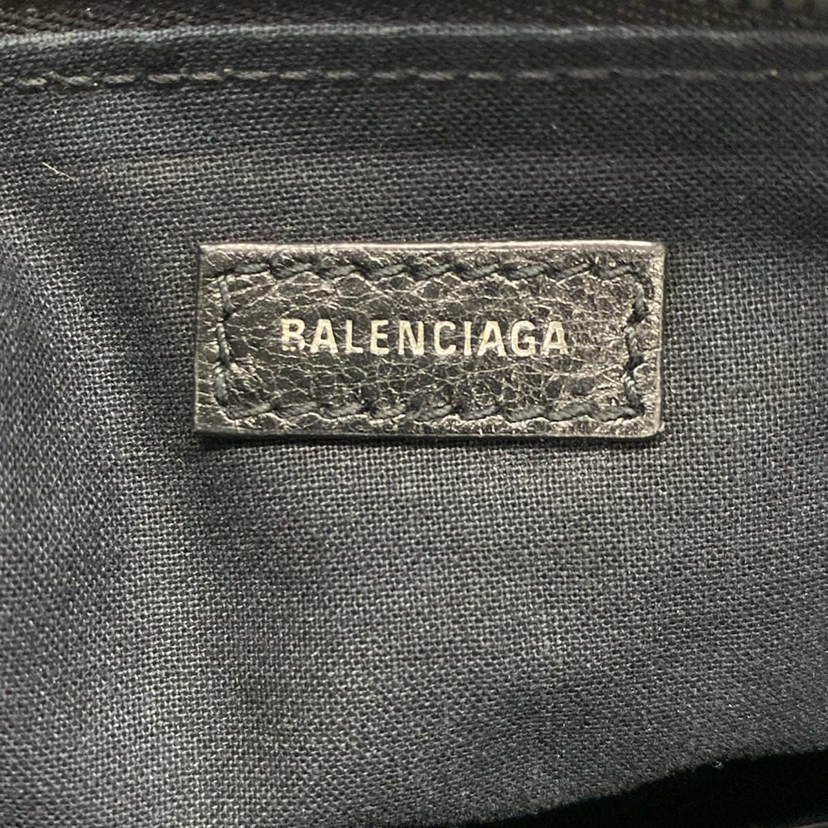 Balenciaga Clutch Le Cagole Black Leather — view 8