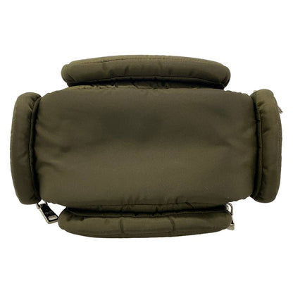 Prada Handbag Khaki Black Leather — view 5
