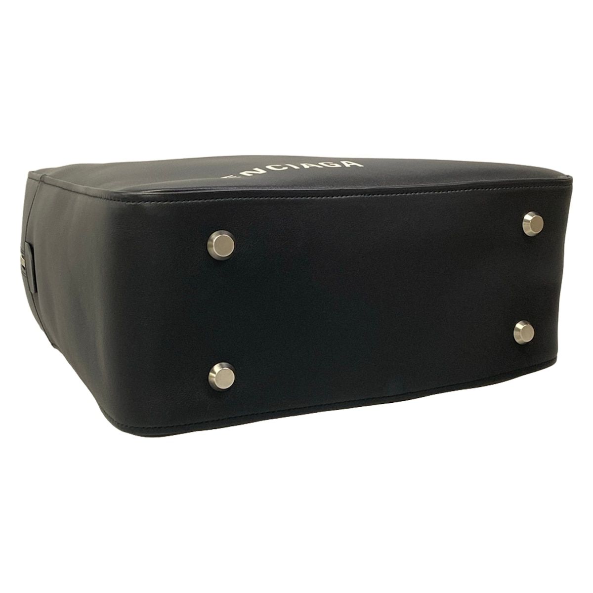 Balenciaga Handbag Triangle Duffle M Black Leather — view 5