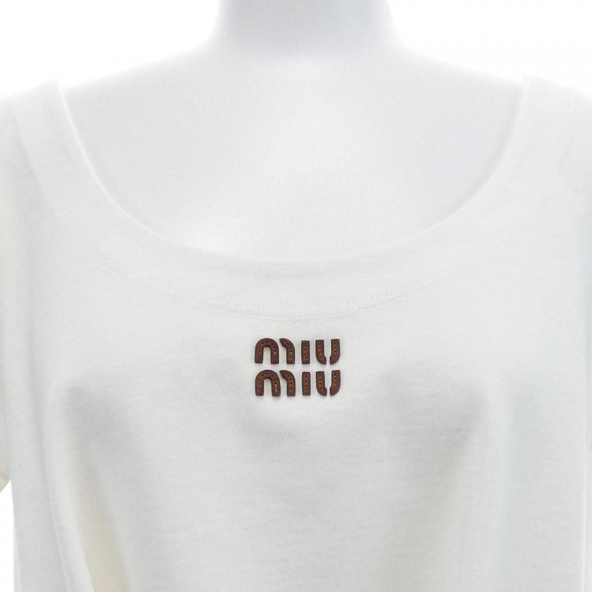 Miu Miu Jersey Mini Dress — view 5