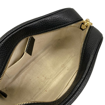 Gucci Shoulder Bag Soho Black Leather — view 7