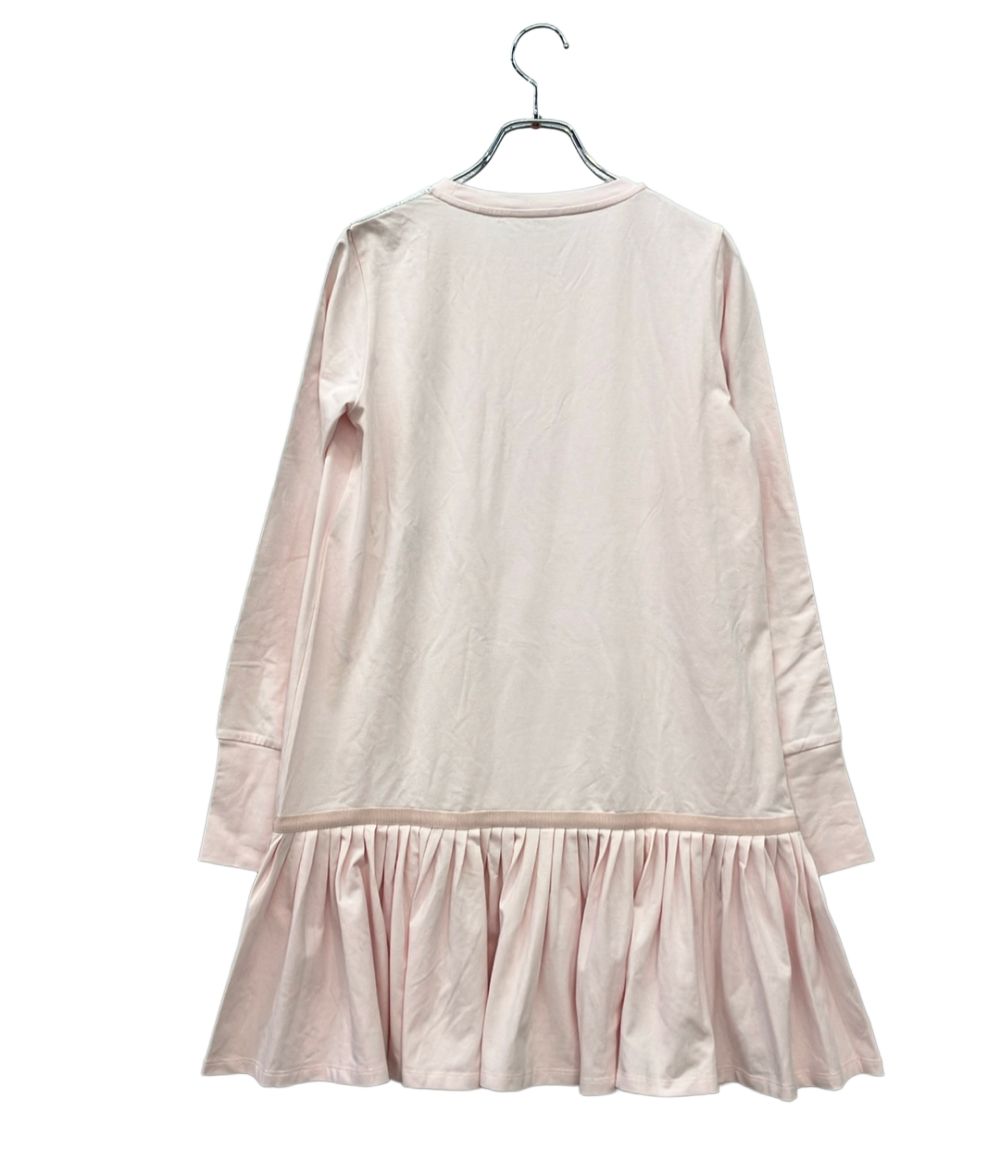 Moncler Long Sleeve Dress Abito Kids — view 2