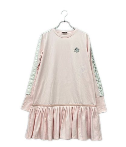 Moncler Long Sleeve Dress Abito Kids