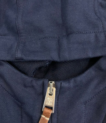 Brunello Cucinelli Hooded Zip-up Vest — view 8